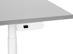 Elektrisk justerbart hæve sænkebord DESTINAS Grå/hvid 160 cm 72 cm
