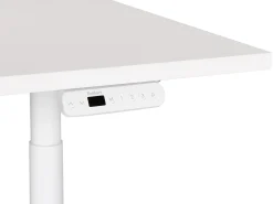 Elektrisk justerbart hæve sænkebord DESTINAS Hvid 180 cm 80 cm