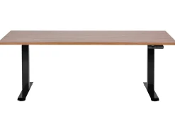 Elektrisk justerbart hæve sænkebord DESTINES Brun/sort 180 cm 80 cm