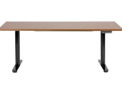 Elektrisk justerbart hæve sænkebord DESTINAS Brun/sort 180 cm 80 cm