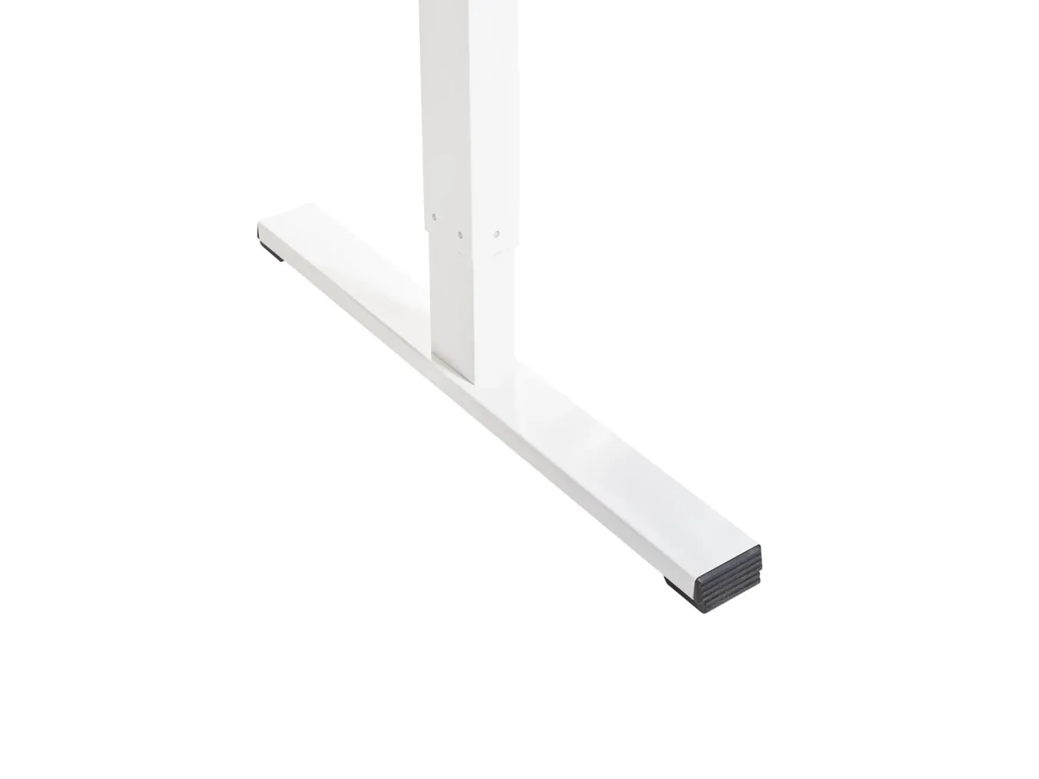Elektrisk justerbart hæve sænkebord TAVARES Hvid 120 cm 60 cm