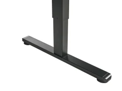 Elektrisk justerbart hæve sænkebord LUCAMA Brun/sort 120 cm 60 cm med USB-port