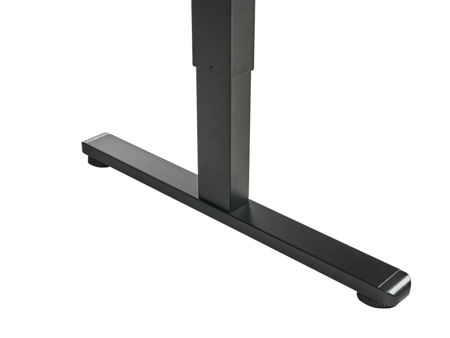 Elektrisk justerbart hæve sænkebord LUCAMA Brun/sort 120 cm 60 cm med USB-port