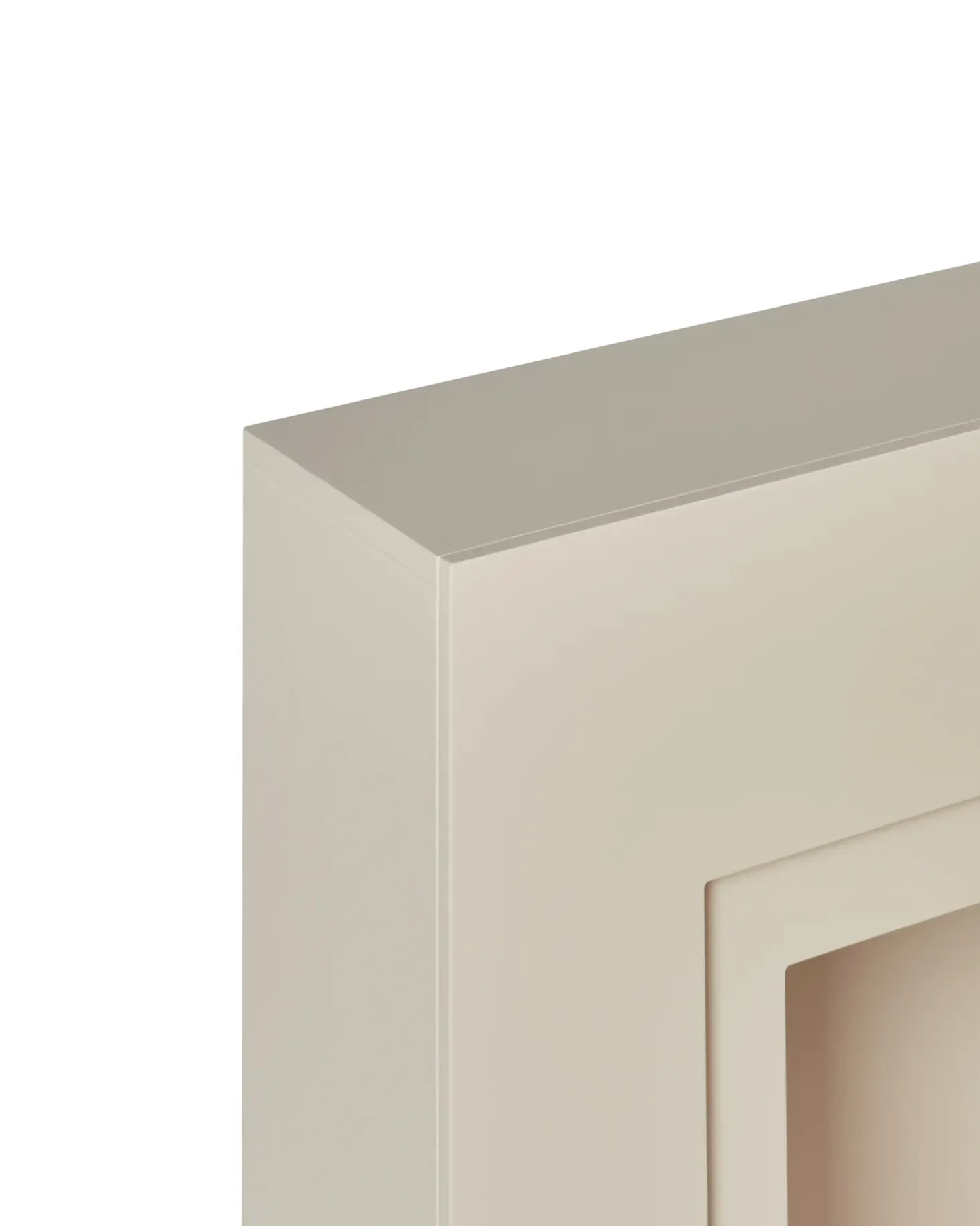 Elektrisk pejs med varme SAHARA Beige