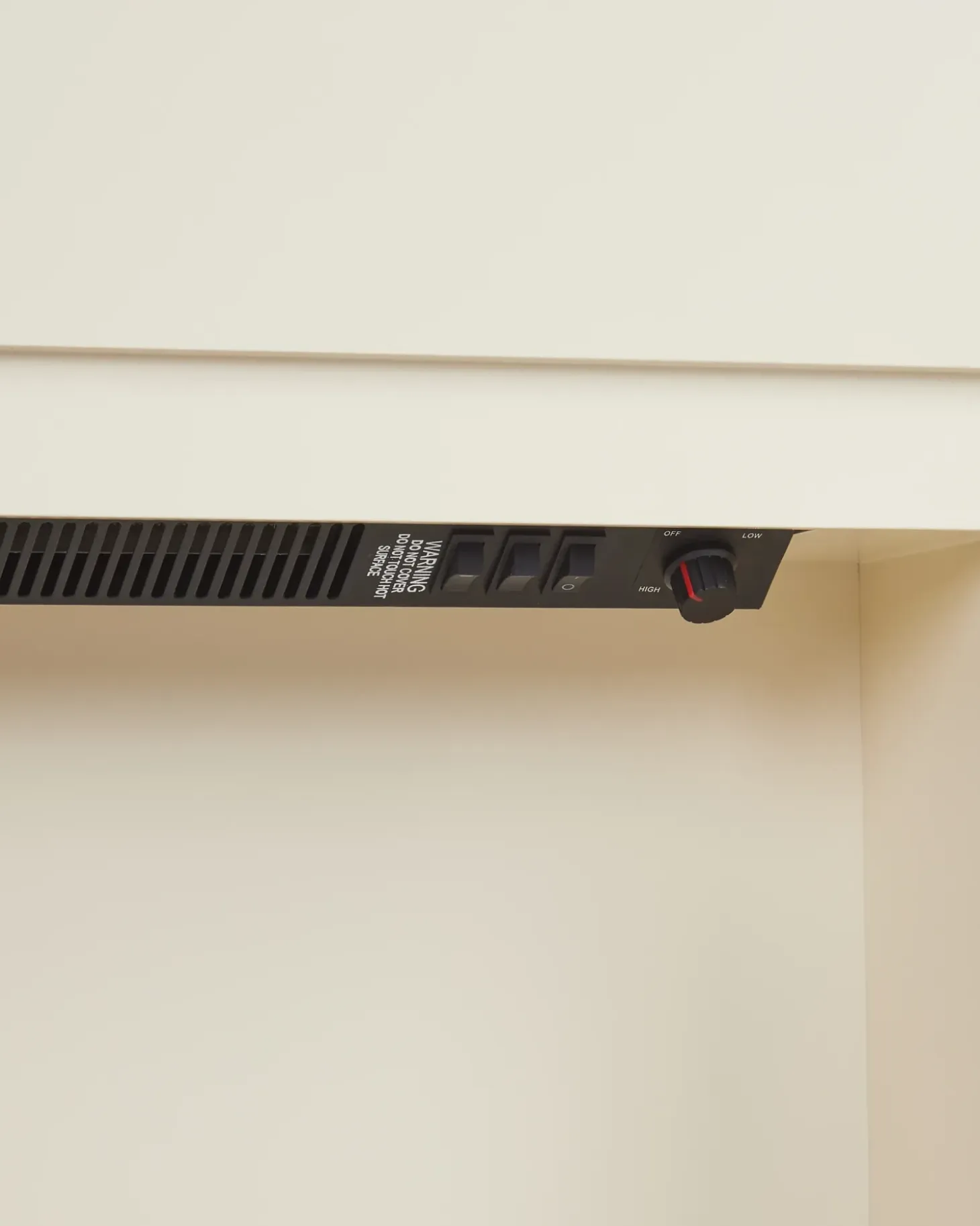 Elektrisk pejs med varme SAHARA Beige