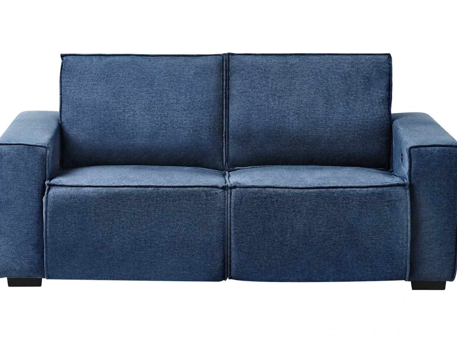 Elektrisk recliner sofa 2 personers NUKARI Blå