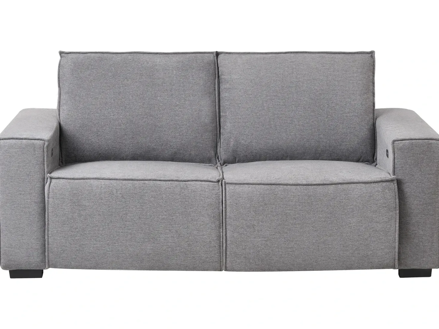 Elektrisk recliner sofa 2 personers NUKARI Grå