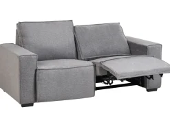 Elektrisk recliner sofa 2 personers NUKARI Grå