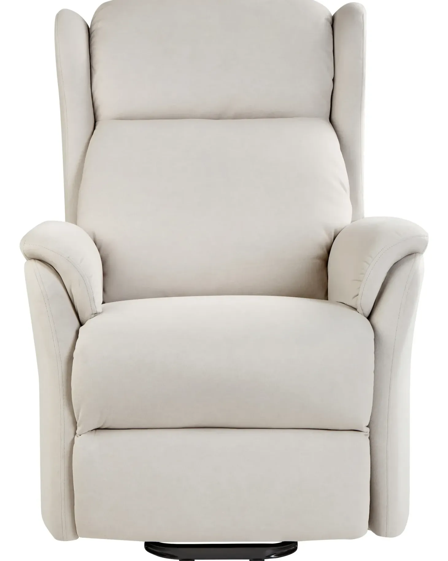 Elektrisk recliner stol ELEGY Inkl. fodstøtte Velour Lys Beige