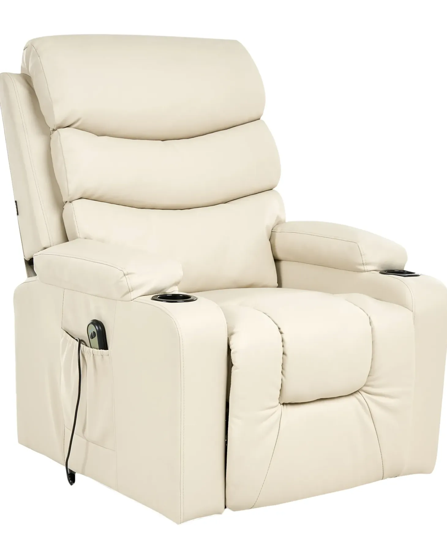 Elektrisk recliner stol ETER Kunstlæder Beige