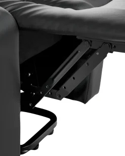 Elektrisk recliner stol ETER Kunstlæder Sort