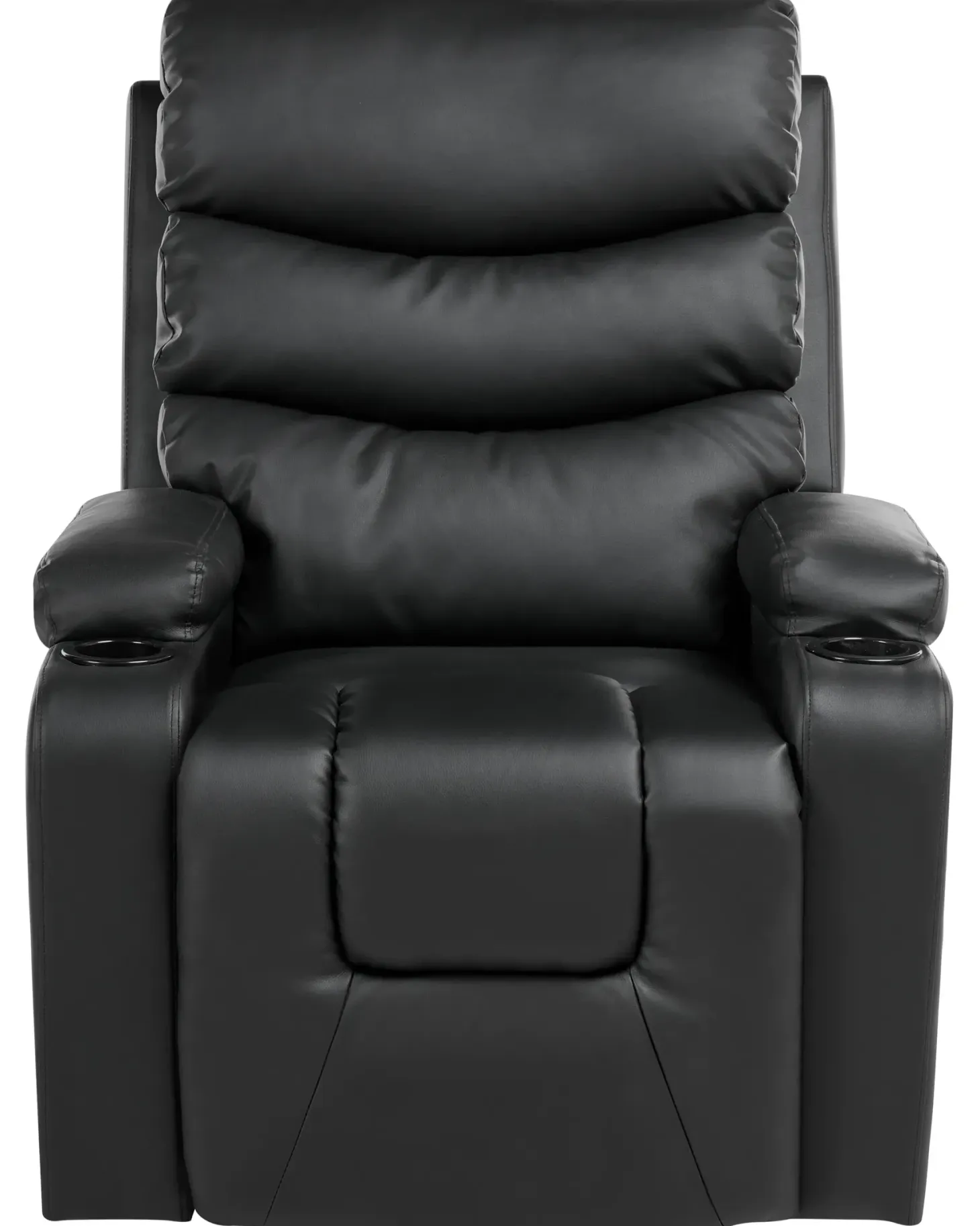 Elektrisk recliner stol ETER Kunstlæder Sort