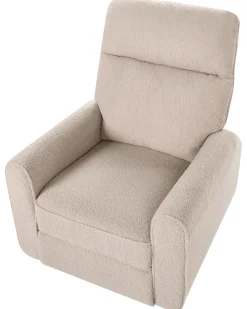 Elektrisk recliner stol FOBOS Boucle Lys Beige