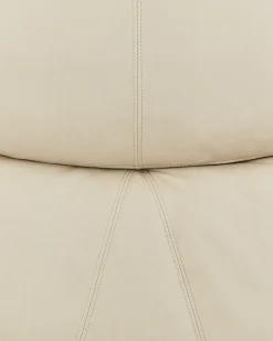 Elektrisk recliner stol GLORIE massagefunktion Lys Beige