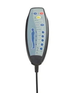Elektrisk recliner stol GLORIE massagefunktion Grøn