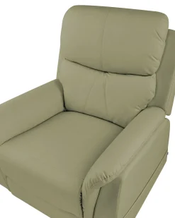 Elektrisk recliner stol GLORIE massagefunktion Grøn