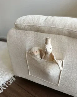 Elektrisk recliner stol RISE Inkl. fodstøtte Lys Beige
