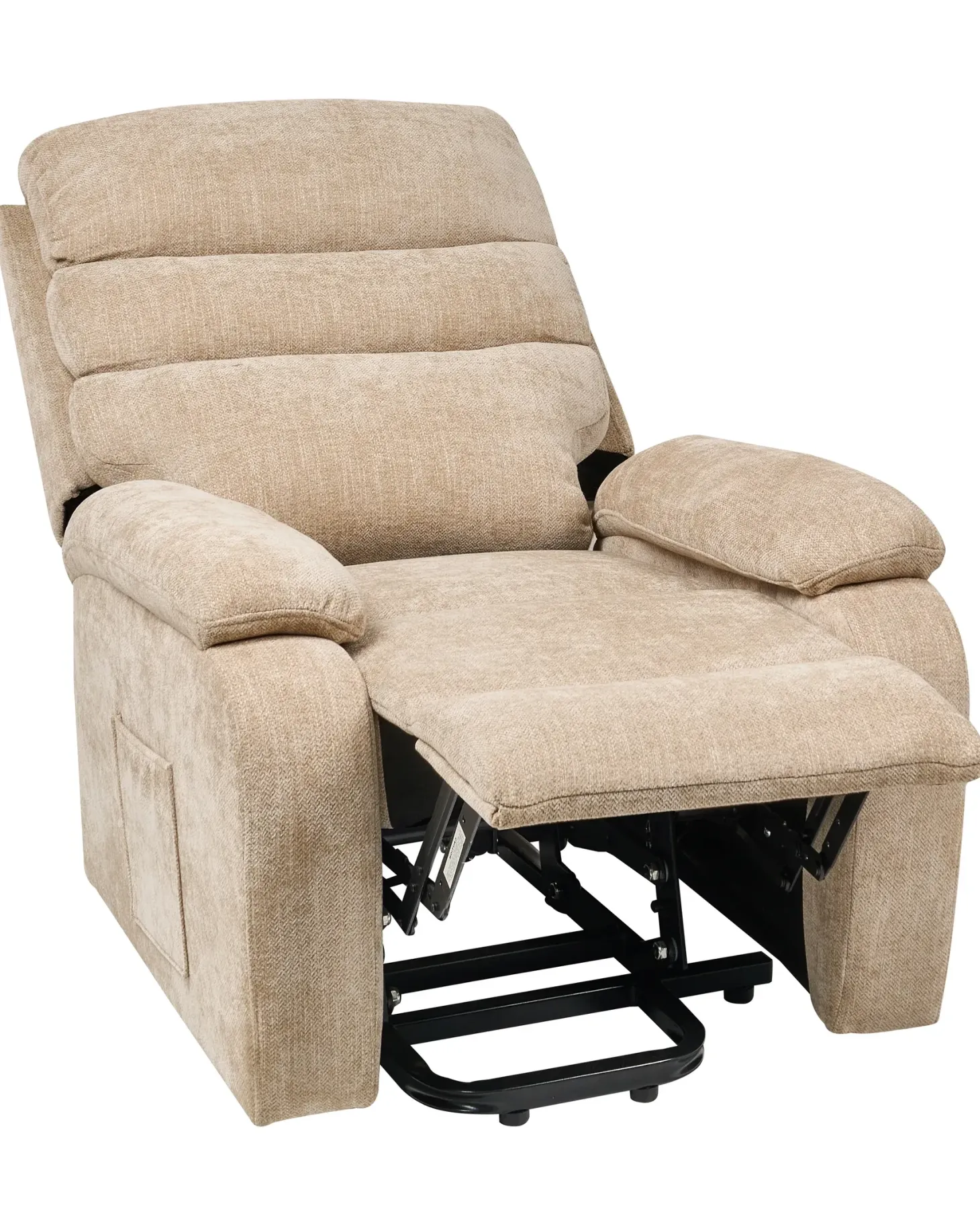 Elektrisk recliner stol RISE Inkl. fodstøtte Beige