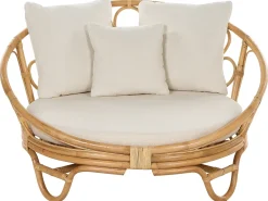 Elskovsrede ROSSANO Rattan Naturlig