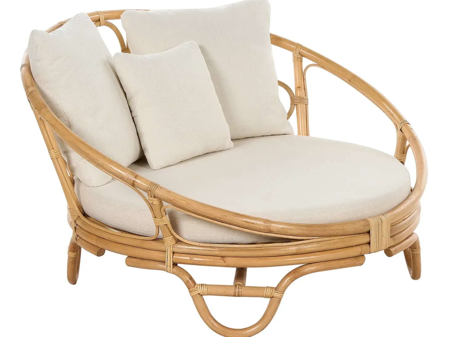 Elskovsrede ROSSANO Rattan Naturlig