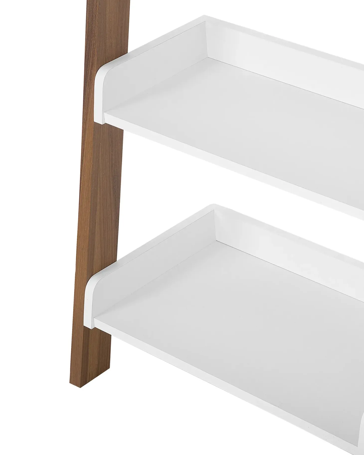 5-etagers reol MOBILE TRIO 164 cm Brun/hvid