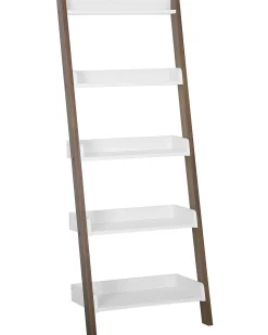 5-etagers reol MOBILE TRIO 164 cm Brun/hvid