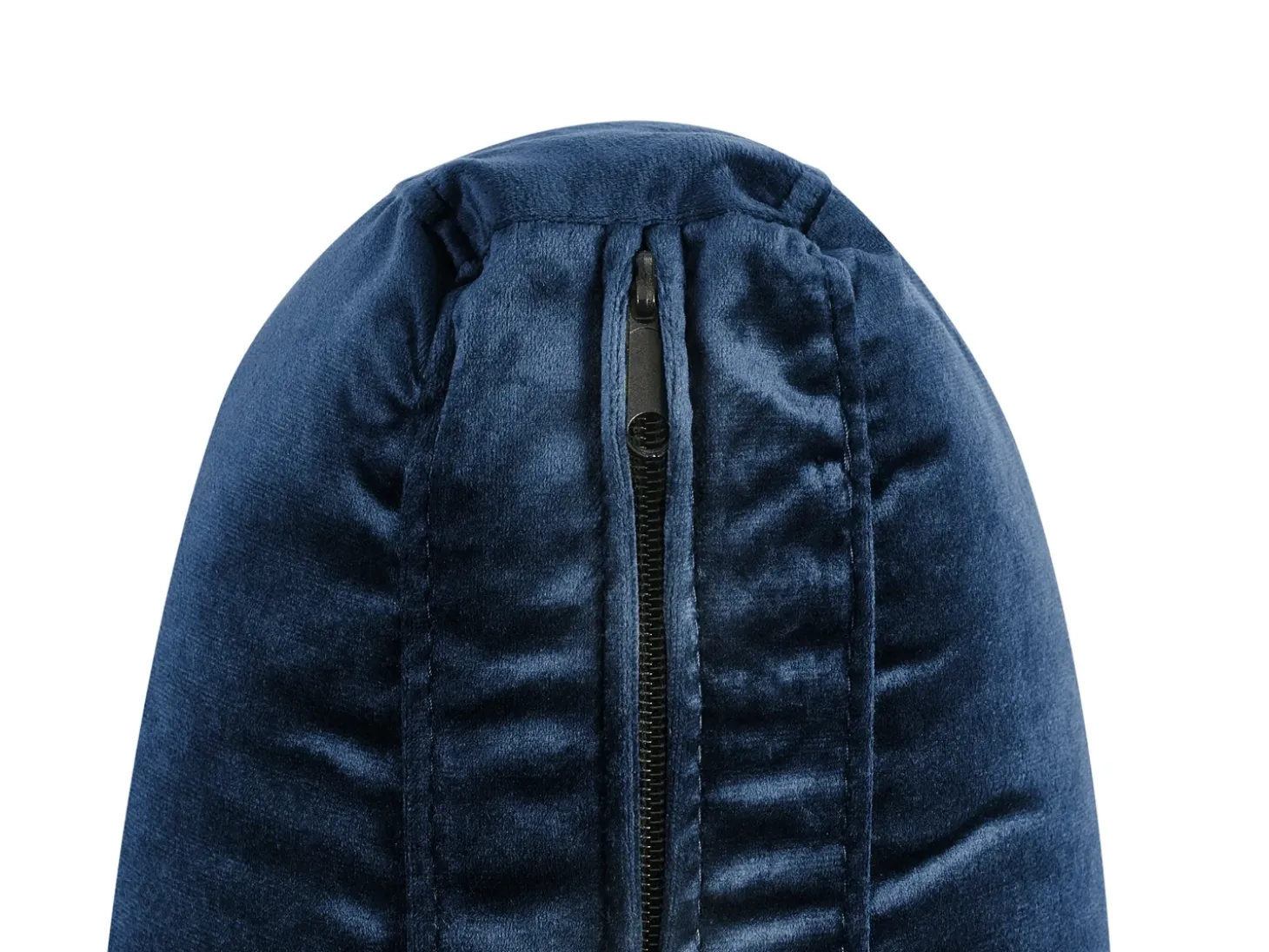EVJA 4 personers Hjørnesofa modul Højrevendt Navy Blå Velour