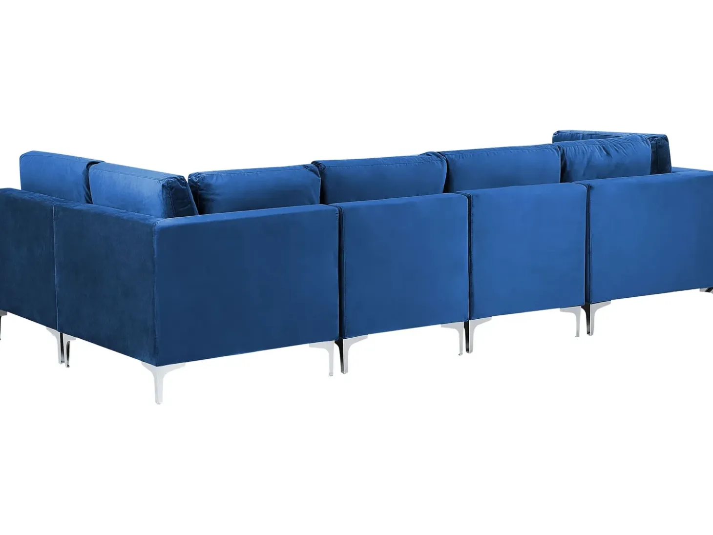 EVJA 5 personers Hjørnesofa modul Venstrevendt Navy Blå Velour