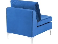 EVJA 6 personers Hjørnesofa modul Venstrevendt Navy Blå Velour