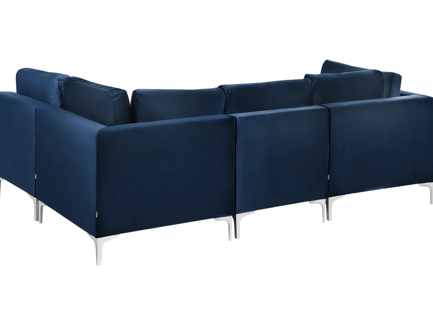 EVJA 4 personers Hjørnesofa modul Venstrevendt Navy Blå Velour