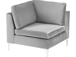 EVJA 3 personers Modulsofa Grå Velour