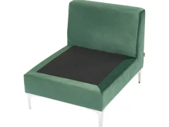 EVJA 3 personers Modulsofa Grøn Velour