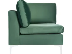 EVJA 3 personers Modulsofa Grøn Velour
