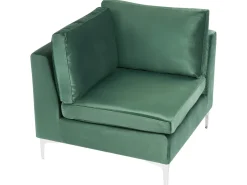 EVJA 3 personers Modulsofa Grøn Velour