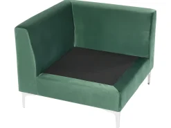 EVJA 3 personers Modulsofa Grøn Velour