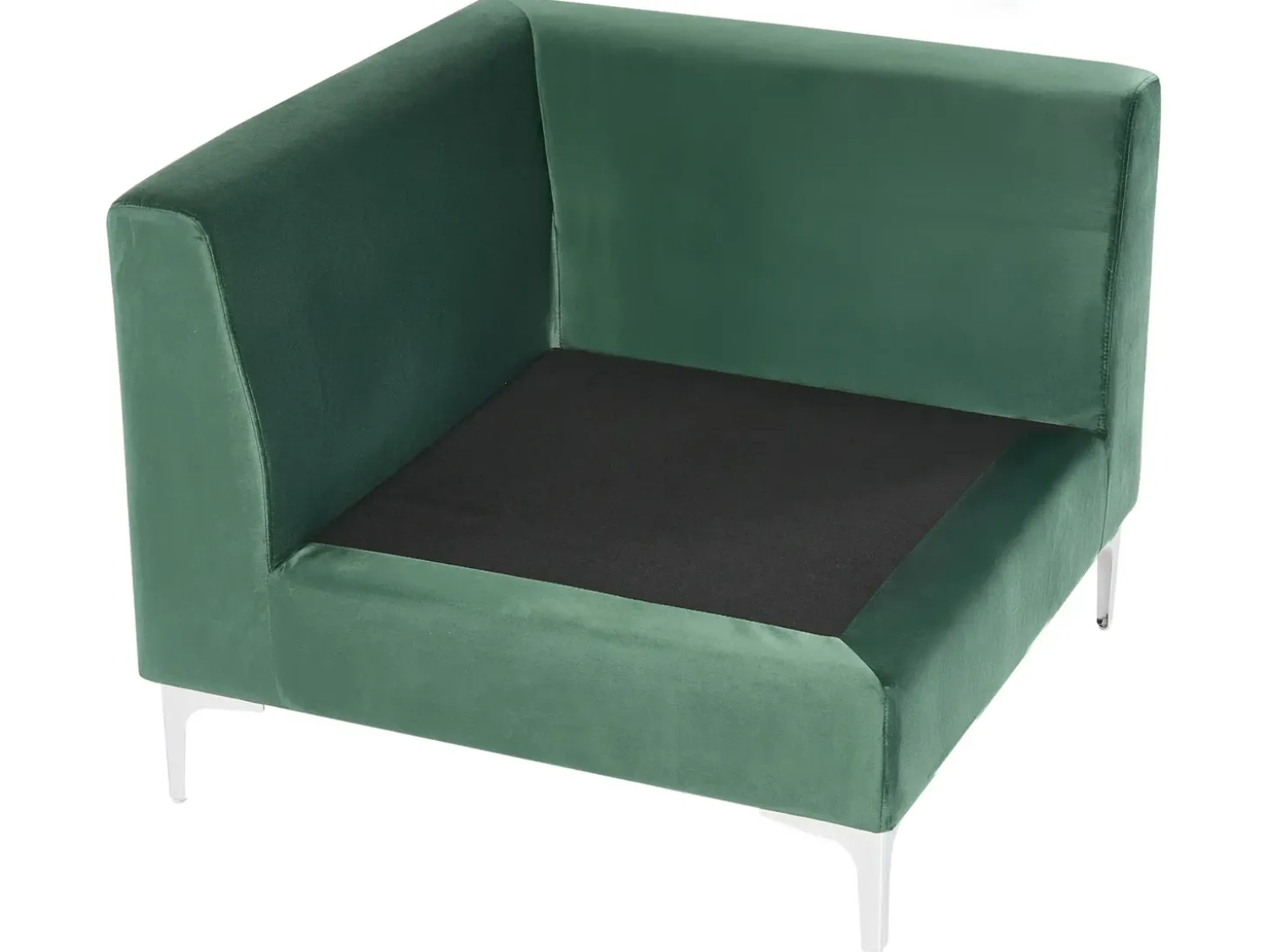 EVJA 3 personers Modulsofa Grøn Velour