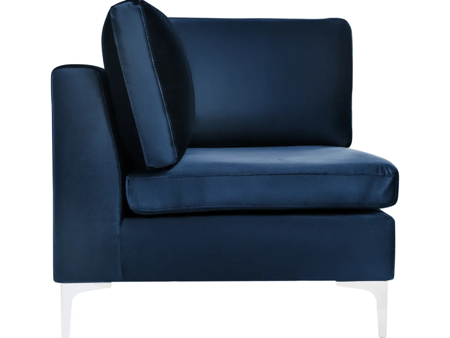 EVJA 3 personers Modulsofa Navy Blå Velour