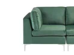 EVJA 2 personers Modulsofa Grøn Velour
