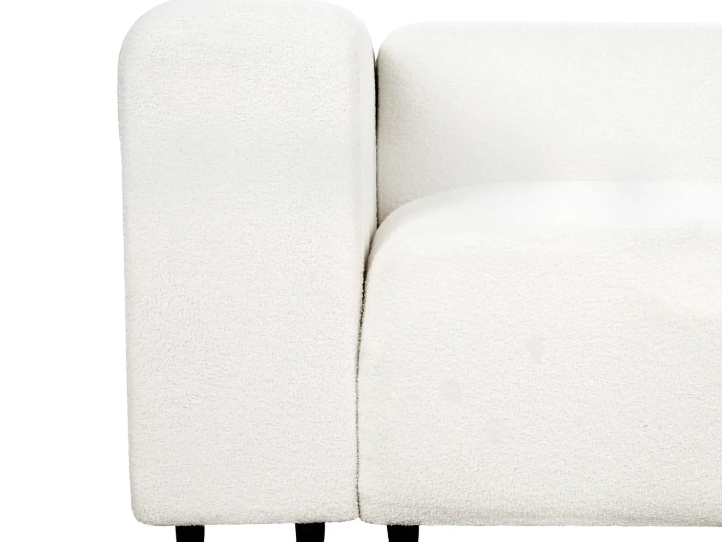 FALSTERBO 2 personers Modulsofa Hvid Boucle