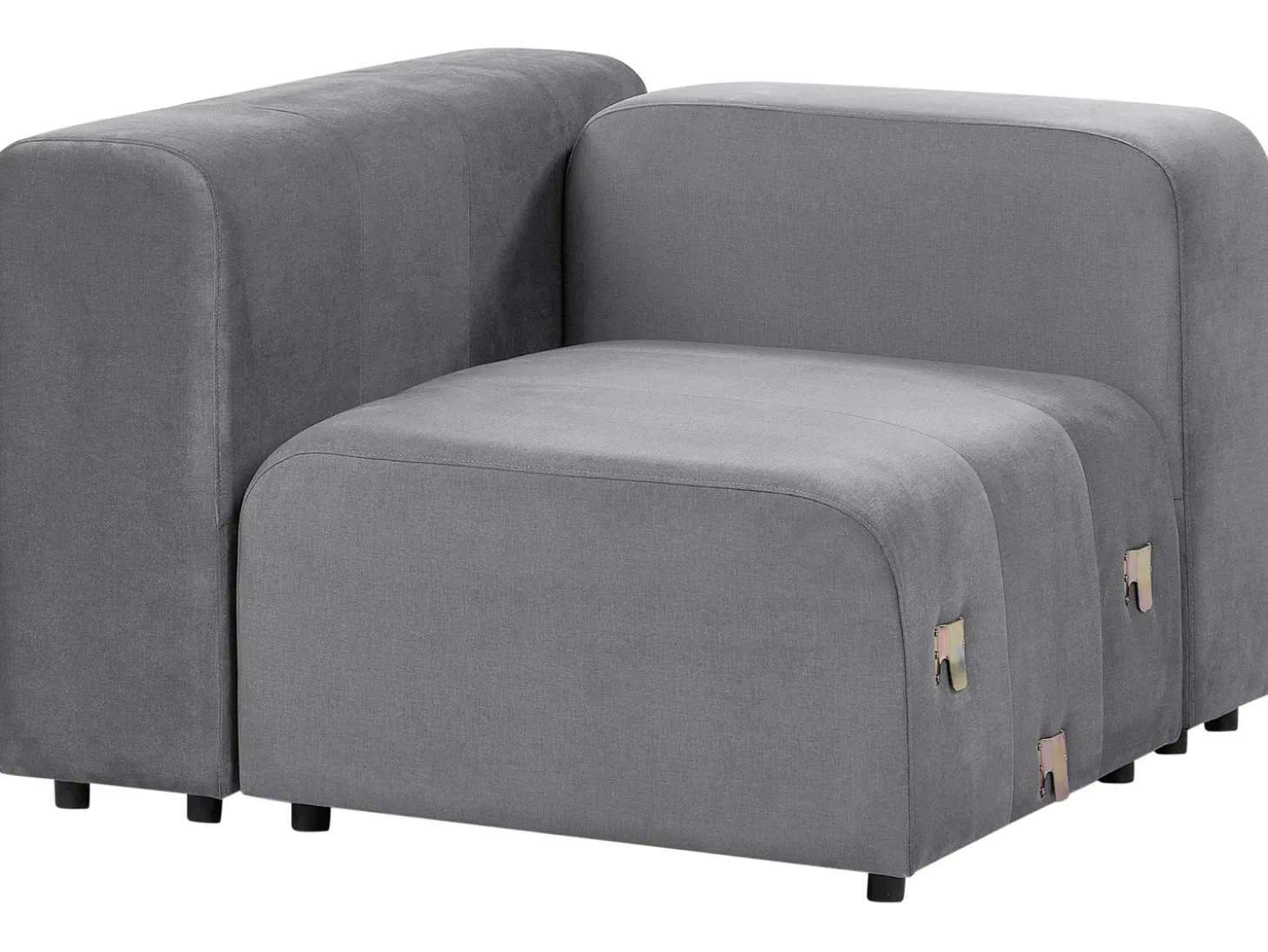 FALSTERBO 2 personers Modulsofa Grå Velour