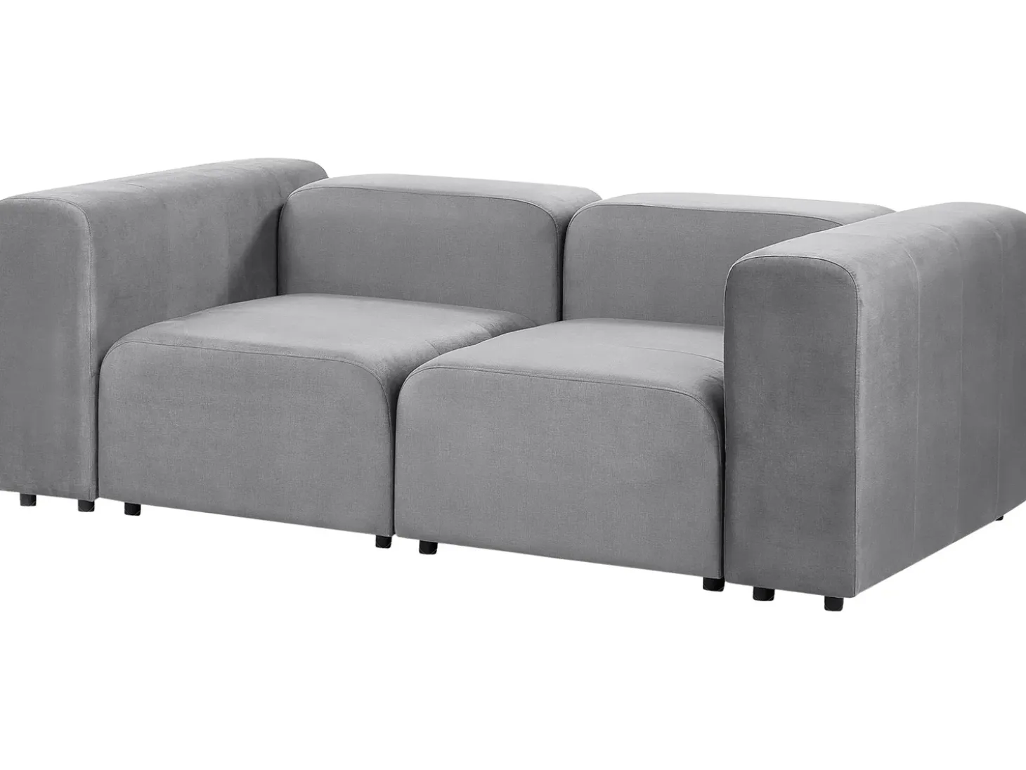 FALSTERBO 2 personers Modulsofa Grå Velour