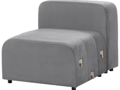 FALSTERBO 3 personers Modulsofa Grå Velour
