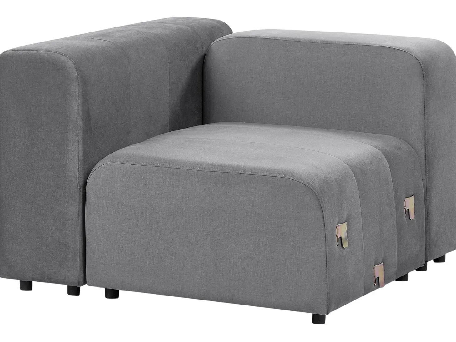 FALSTERBO 3 personers Modulsofa Grå Velour