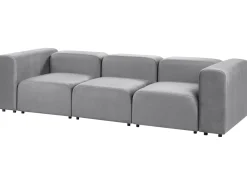 FALSTERBO 3 personers Modulsofa Grå Velour