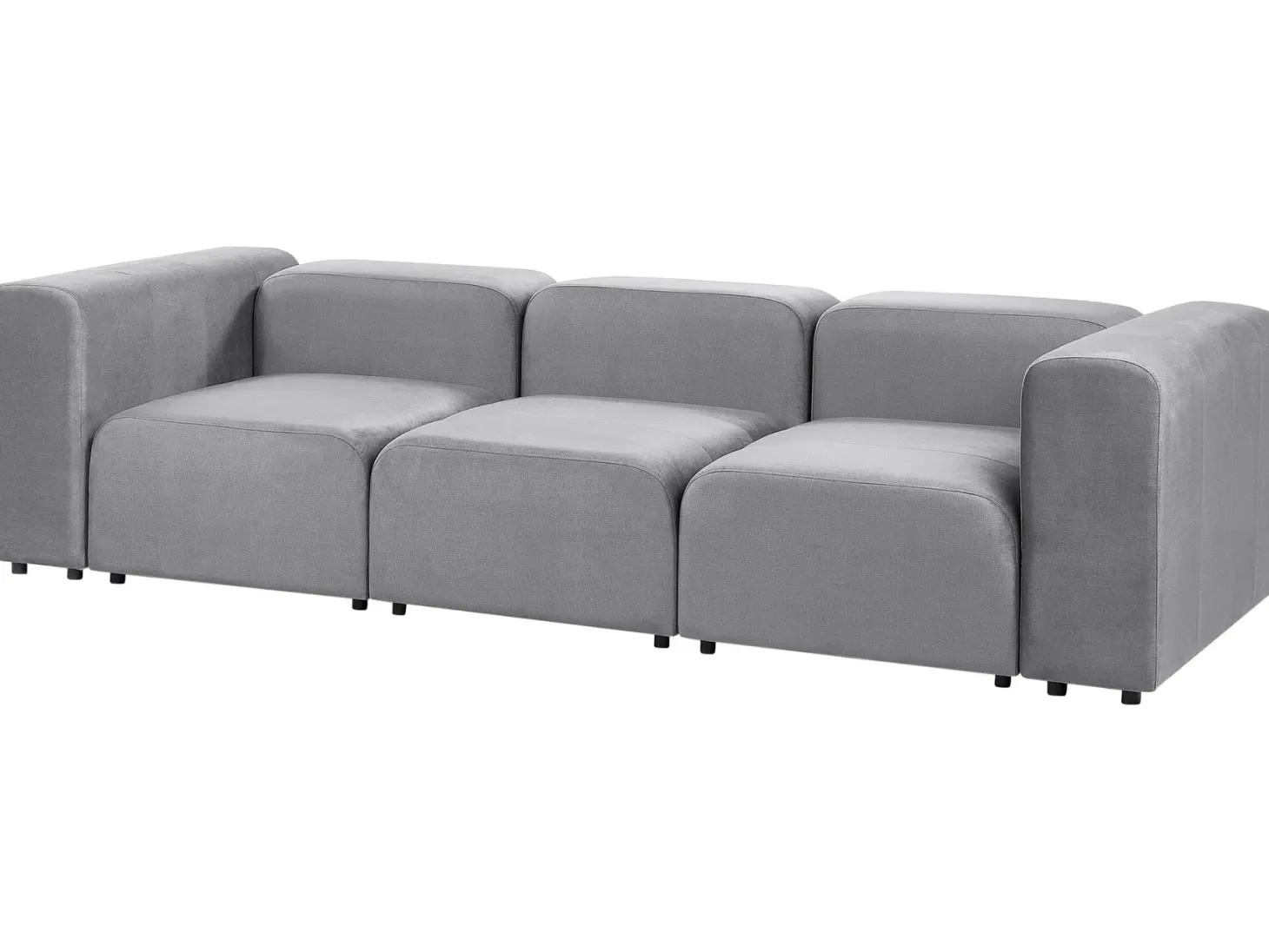 FALSTERBO 3 personers Modulsofa Grå Velour