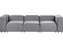 FALSTERBO 3 personers Modulsofa Grå Velour