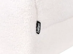 Fodskammel ALNES Boucle Hvid