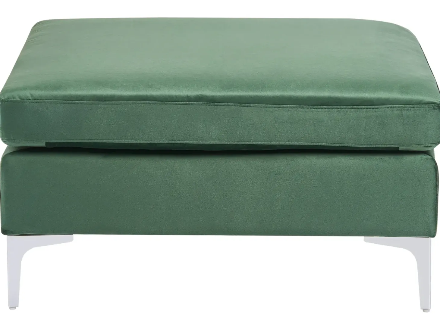 Fodskammel EVJA Velour Grøn