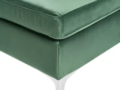Fodskammel EVJA Velour Grøn