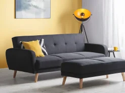Fodskammel FLORLI Sort